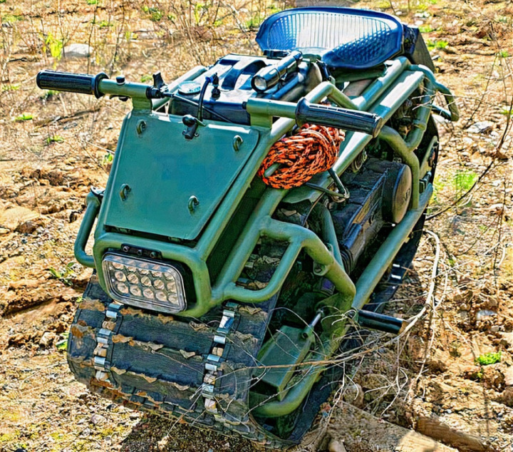 Mono-Tracked All Terrain Vehicle - Hamyak
