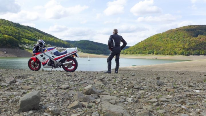 In the middle of the Edersee.☺️