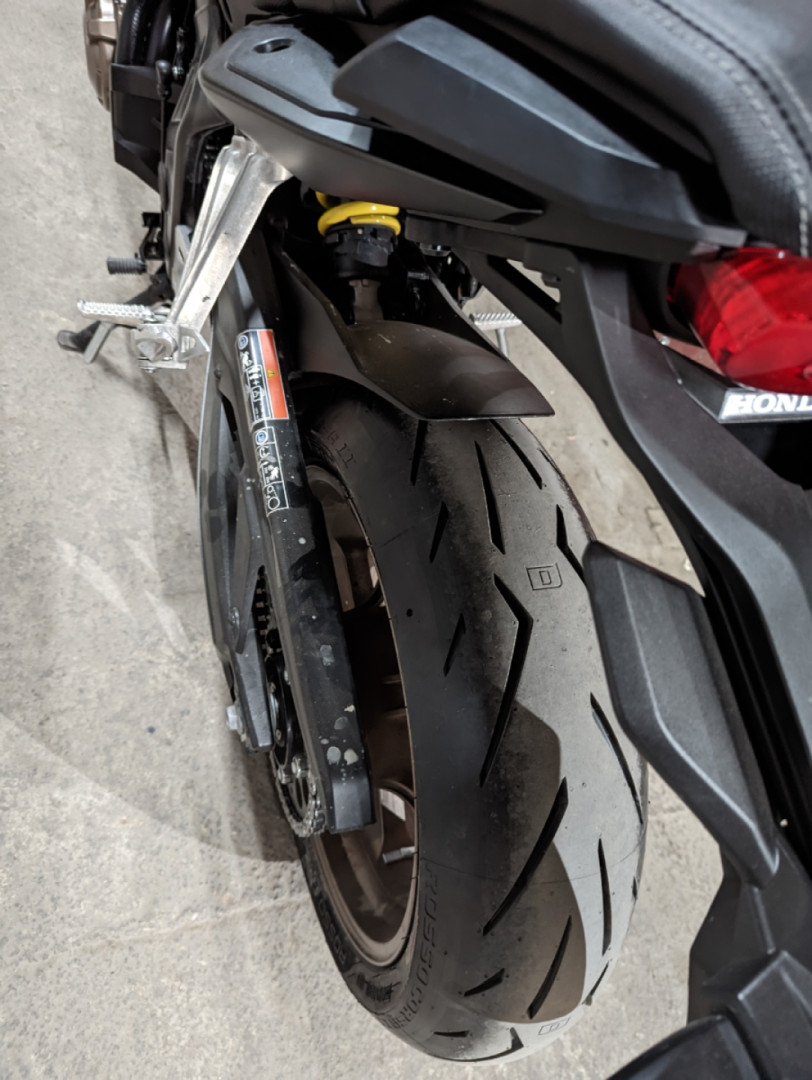 New rubber and first tryout ???