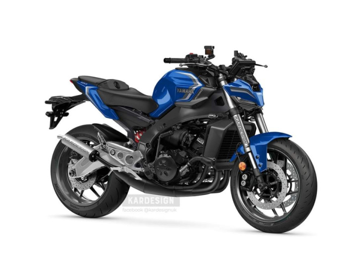 If Yamaha built the RD350LC today, it would probably look like this
