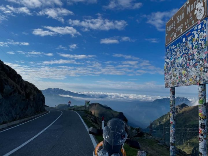 Greetings from "Passo San Marco"
