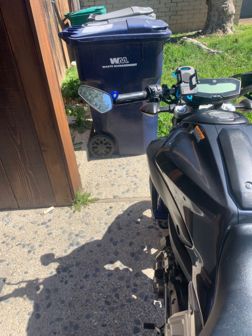 Changed out the mirrors today