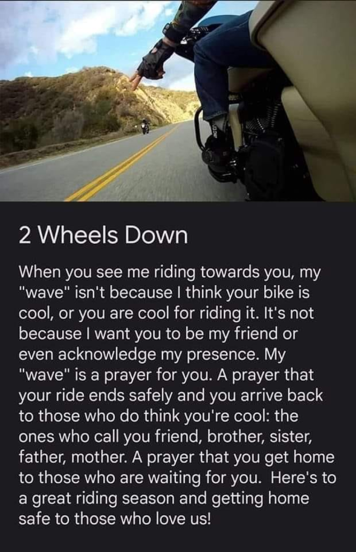 Ride safe