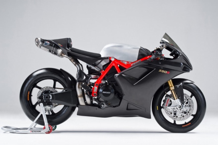 Exotic racebike Pierobon X80R