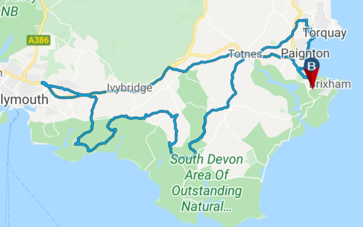 Storm Eunice VS Plymouth advanced motorcyclists