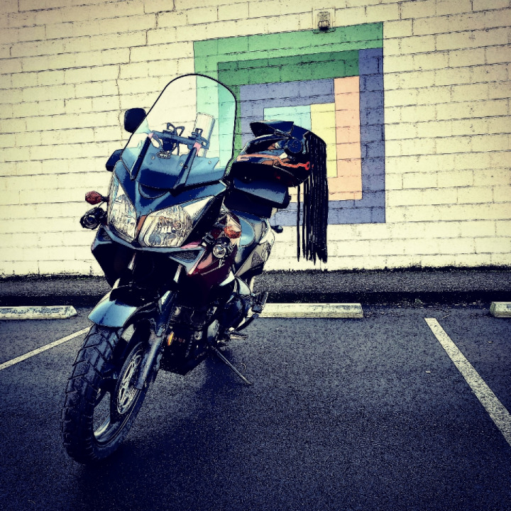 Solo ride.