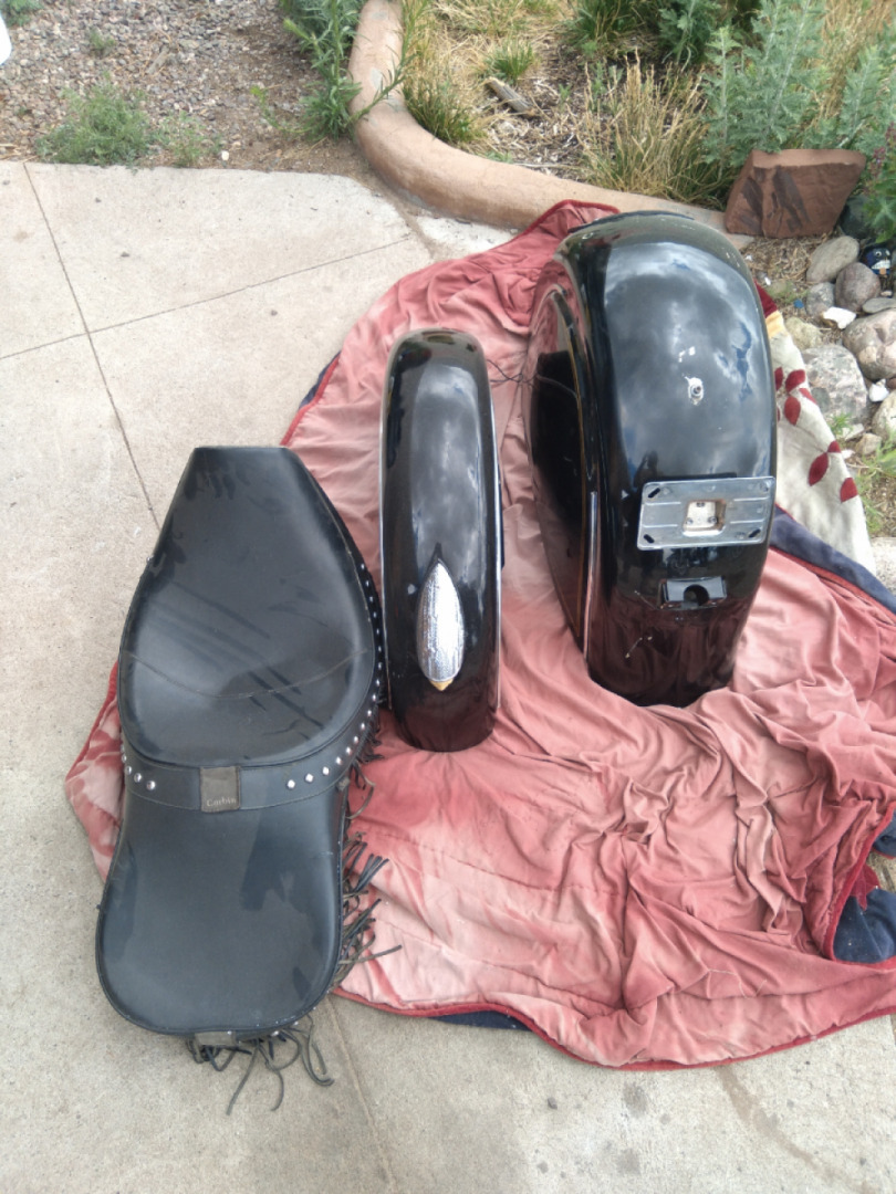 2003 Gilroy indian fender set 4sale
