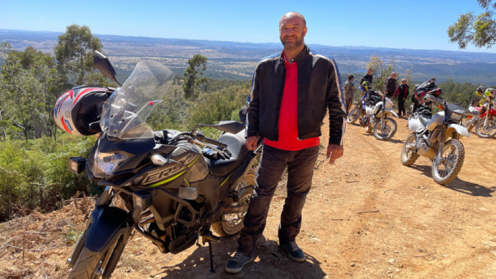 Versys 300 in Namadgi Park