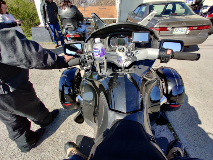 There's no CanAm BRP Spyder or Ryker's available in "add a bike?"