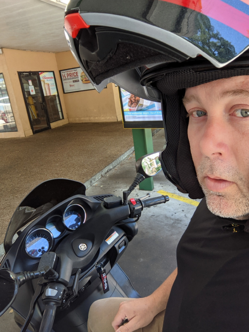 Scooter trash