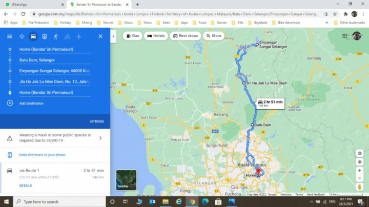 Easy ride thru ulu yam