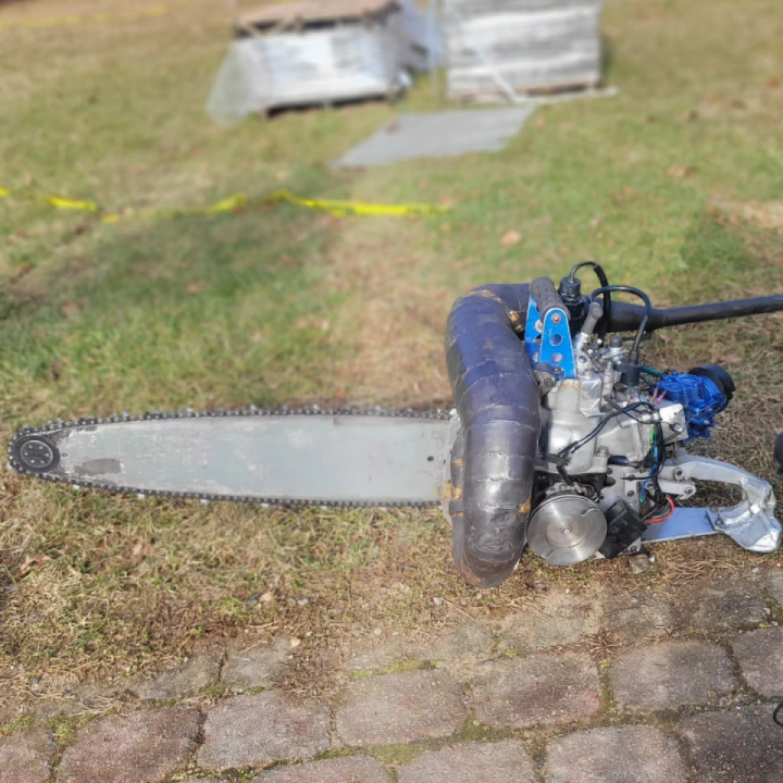 The most sacred chainsaw in history - CR500 cylinder