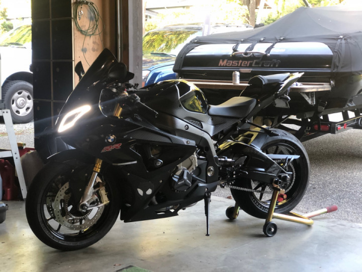 All waxed up and chain clean for today’s ride