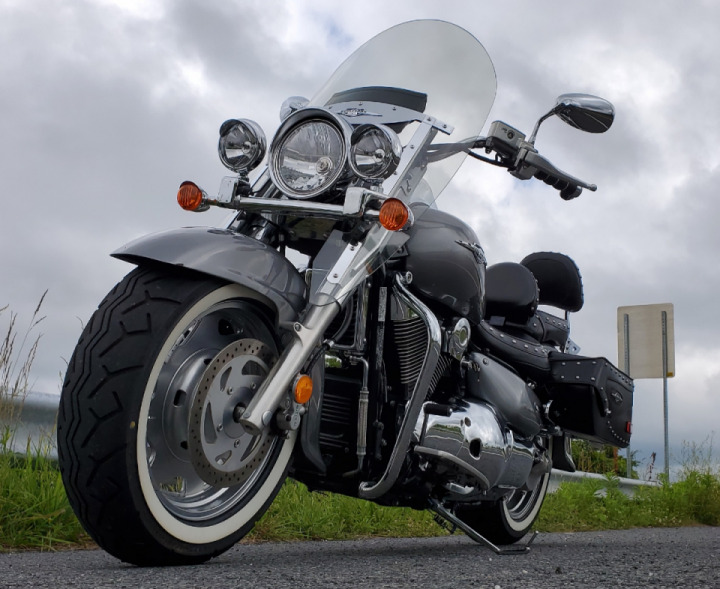 Cloudy & Chilly but relaxing & fun, as always enjoying a Bikers Life !