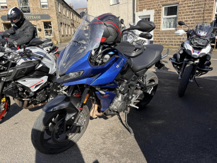 230 miler today, taking in Hawes, Squires and the Peak District