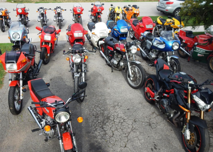 All Italian here. Laverda, Ducati, Benelli, Cagiva and Moto Morini.