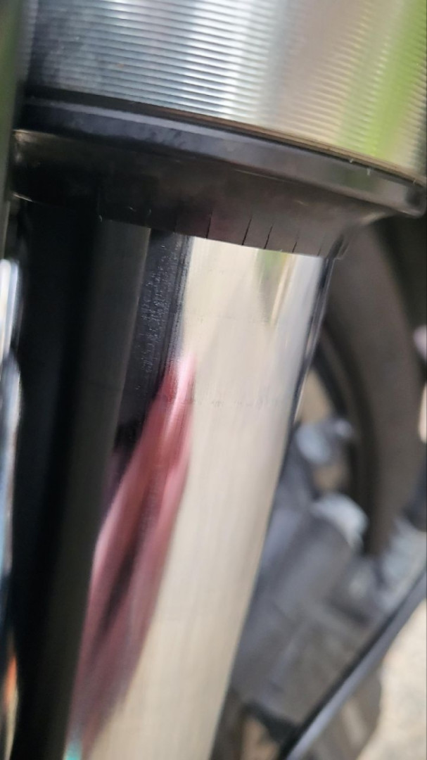 Dust seals cracked would acf have helped cause it?