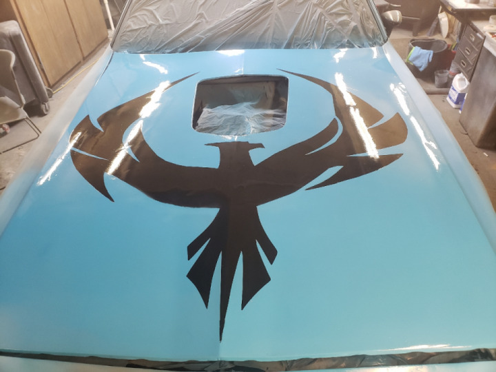 Finished the bird