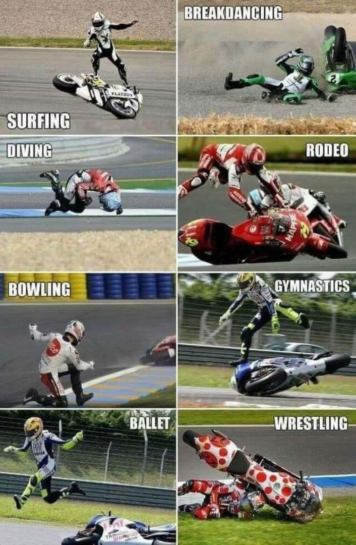 Racing they are so different