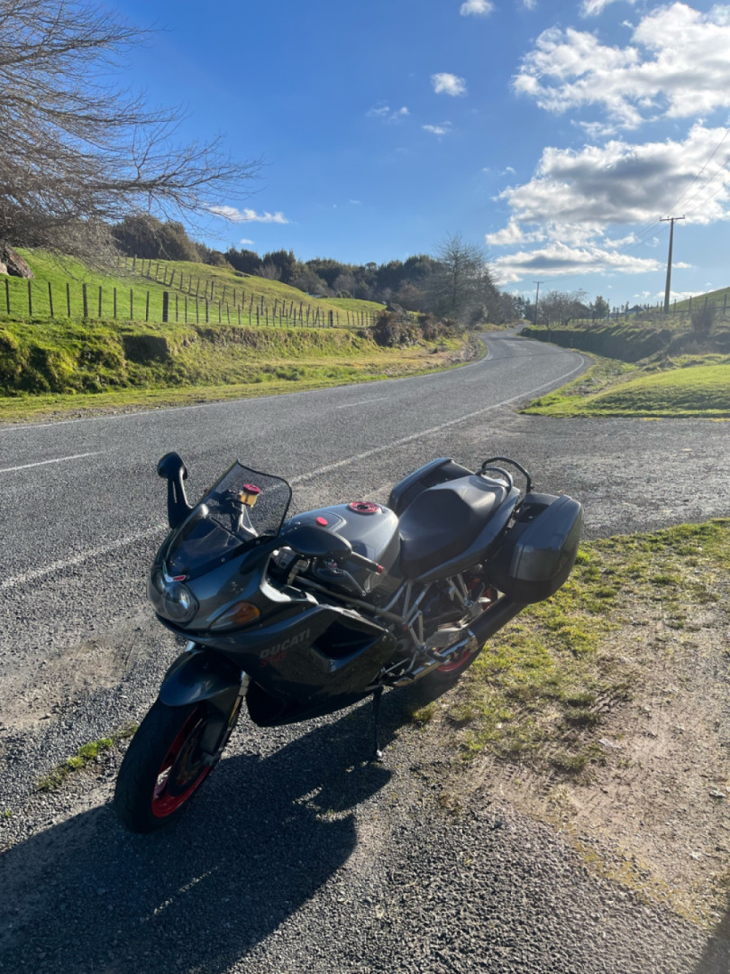 Finally out and about.