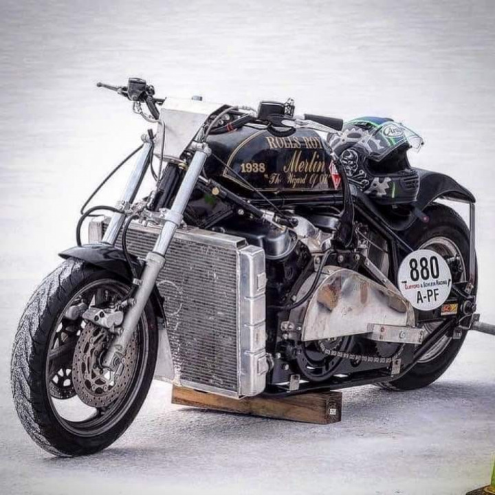 Rolls Royce motorcycle Merlin 4500cc