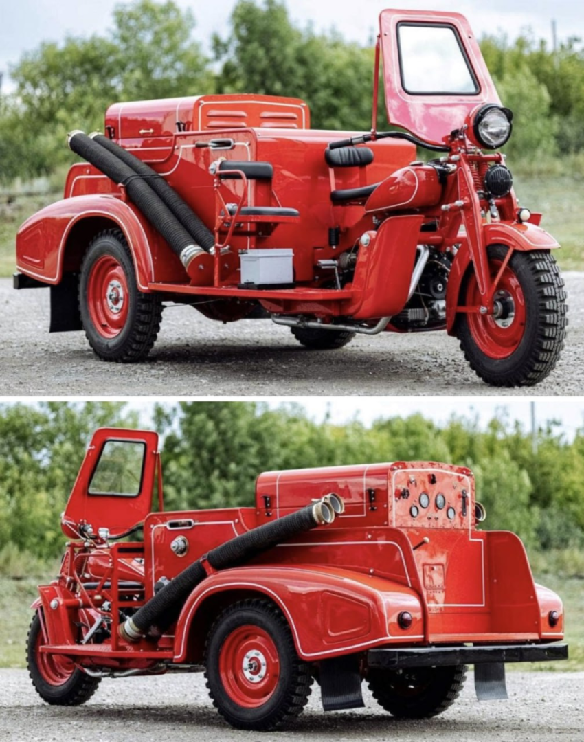 Japaneses Fire Engine Trike
