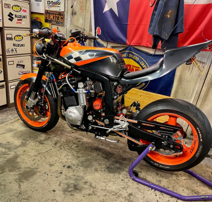 Gixxer done