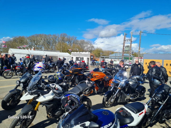 Lovely ride with the lads today to super sausage caff