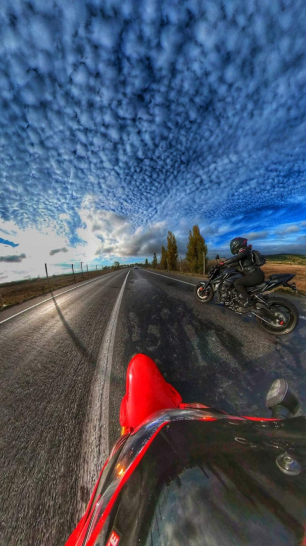 Just look @ that SKY !