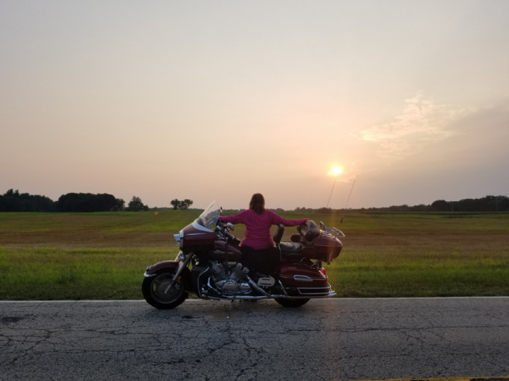 Sunset ride