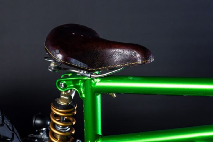 A Bmx-Style Motorcycle with a Ducati engine