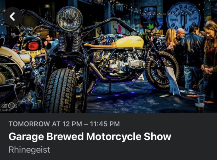 Garage Brewed Motorcycle Show