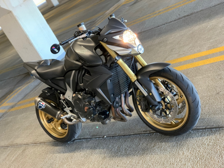 First Naked Bike.