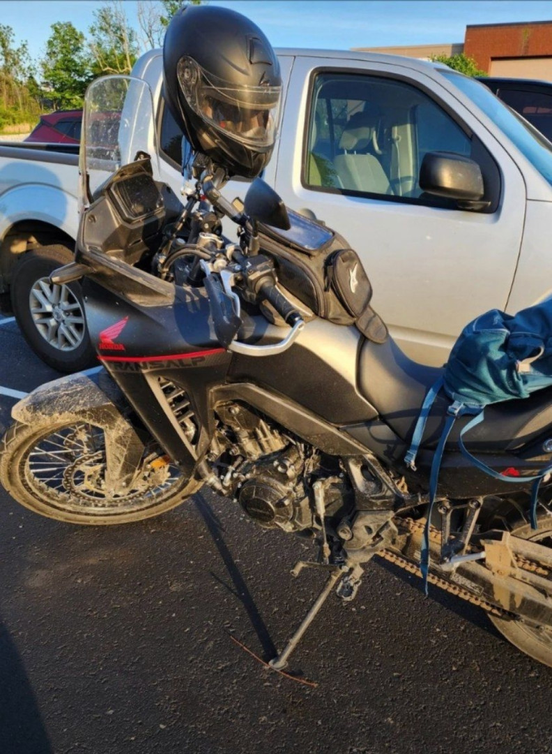 Got a little dirt under the tires