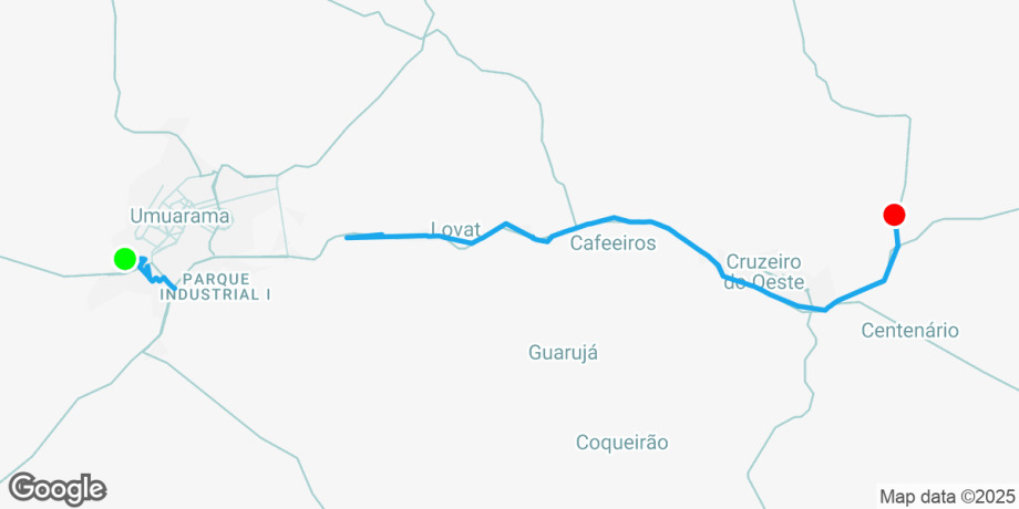 Route map preview