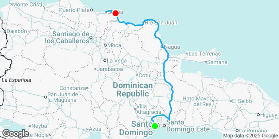 Route map preview