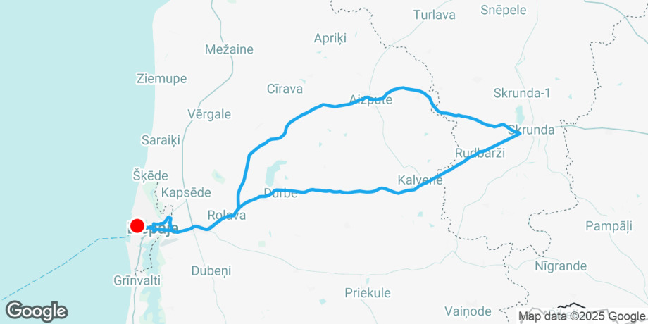Route map preview