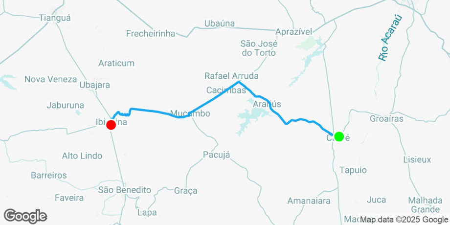 Route map preview