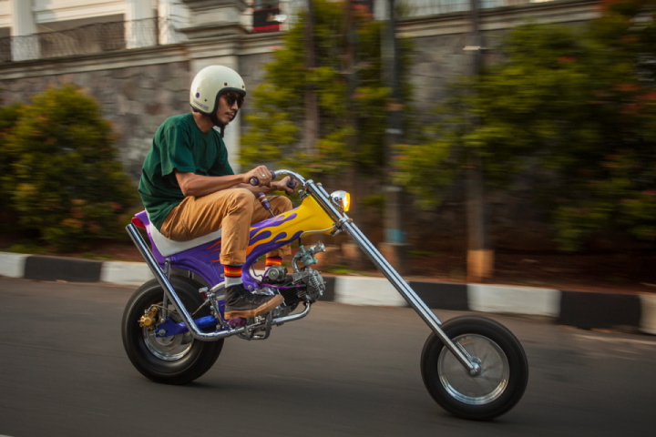 Honda Dax mini chopper by Lemb Inc.