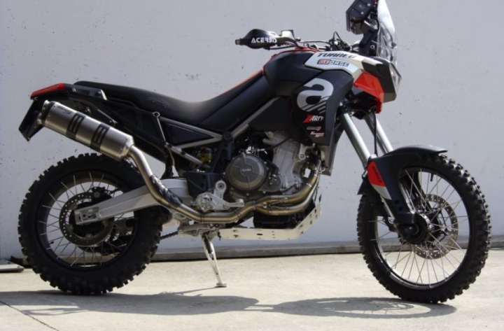 Custom Aprilia Tuareg by Guareschi Moto
