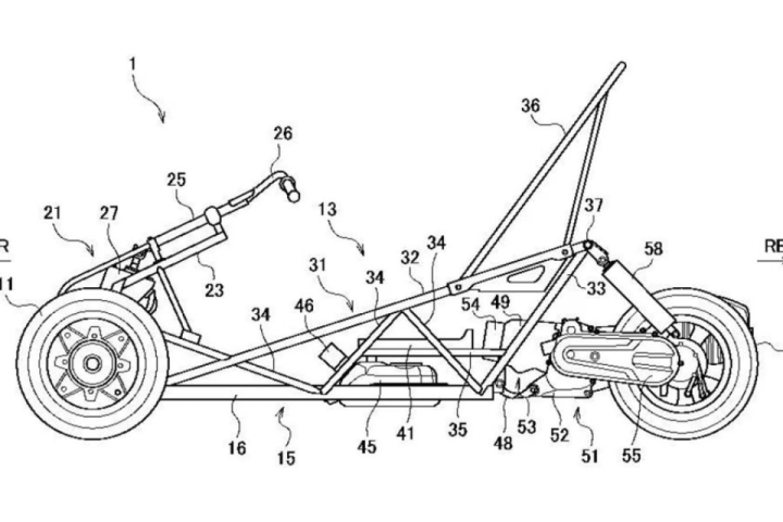 Suzuki files patent for budget-friendly leaning trike