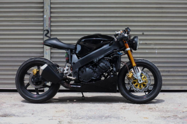 Custom Kawasaki ZXR250 Cafe Racer by Lucas