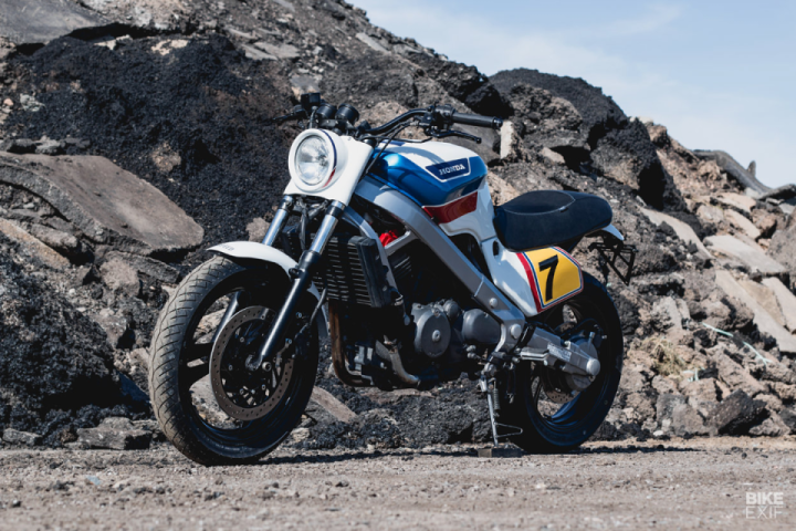 Roadster Honda NTV 650 by Kaspeed Moto