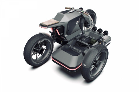 BMW's Motorrad Reimagined as ESMC Off-Road Concept