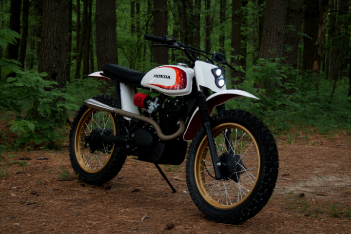 Scrambler Honda SL125 by Slip Stream Creations