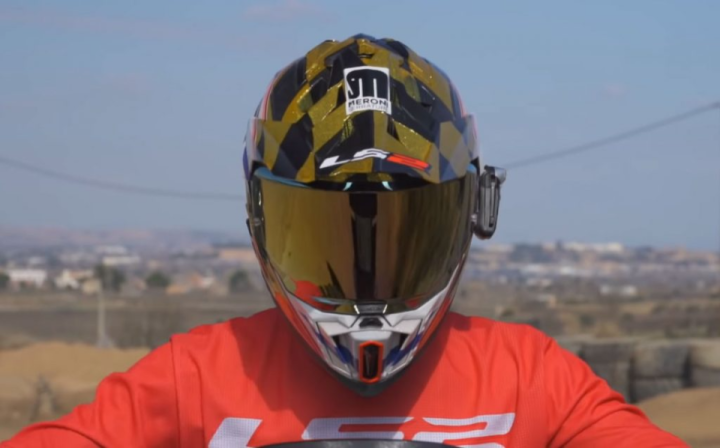 Honda Africa Twin backflip