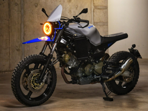 THE FAT LADY SINGS: HONDA VARADERO 1000 SCRAMBLER
