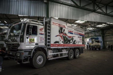 Monster Energy Honda CRF 450 Rally was stolen