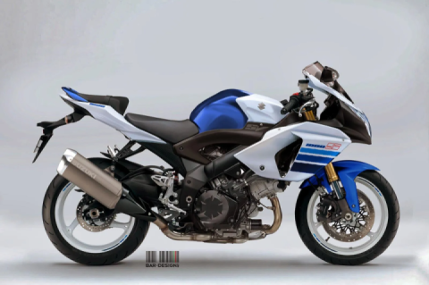 Suzuki SV1000S Concept by Luca Bar Design
