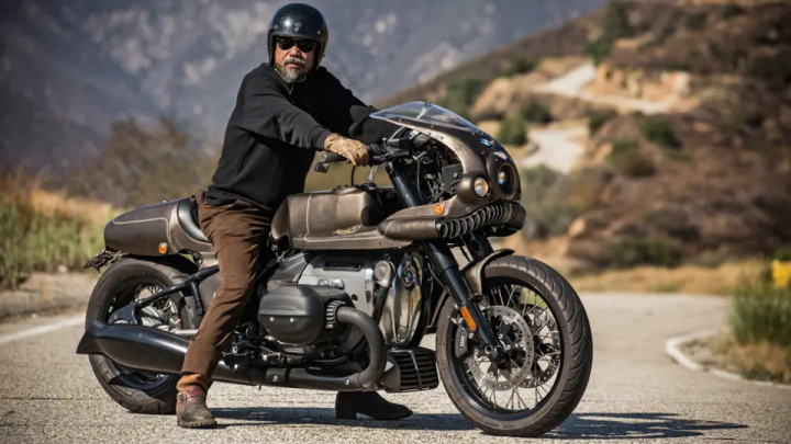 This steampunk BMW R18 custom bike is called The Whale